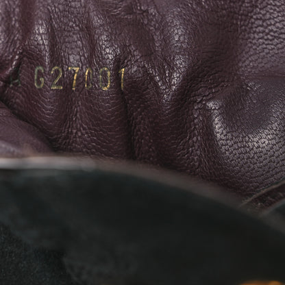 Chanel Suede Patent Cap Toe CC Ankle Boots 40.5 Black 10 of 13