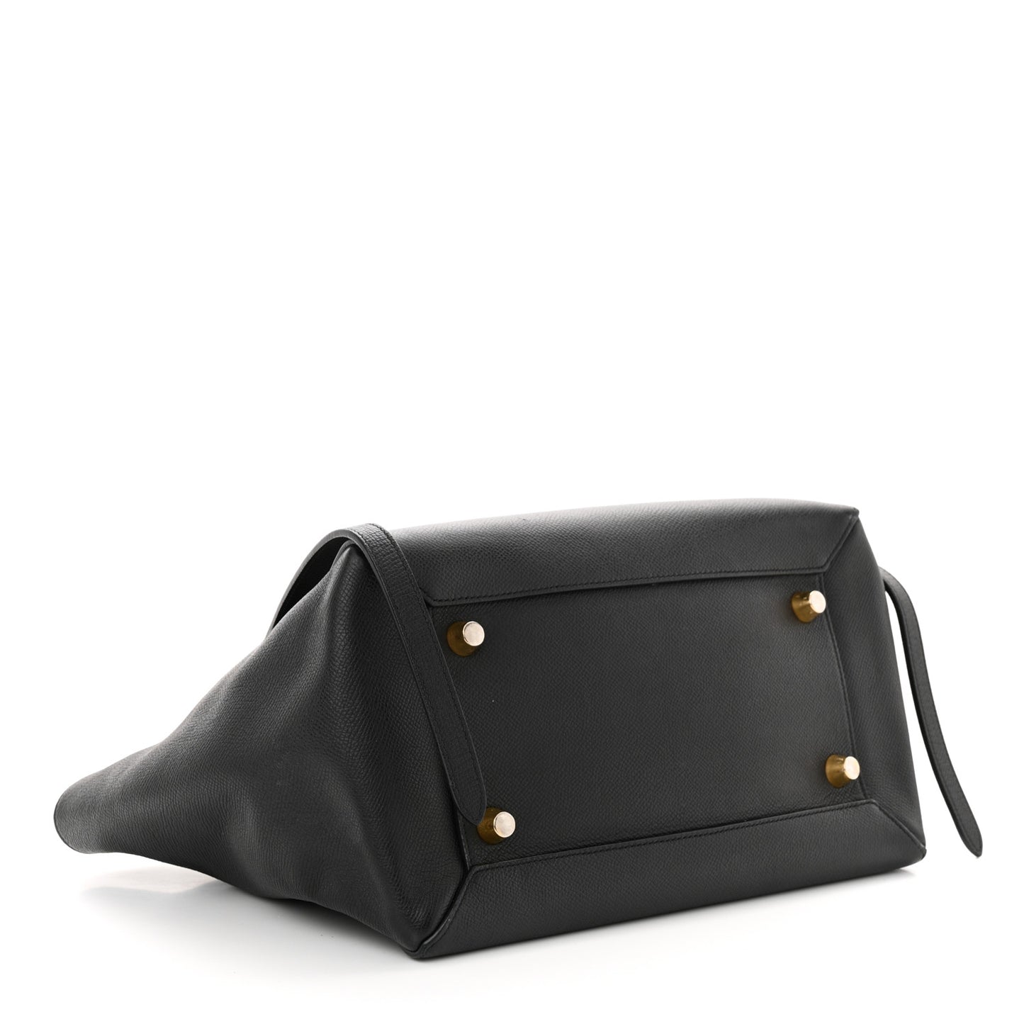 Grained Calfskin Mini Belt Bag Black