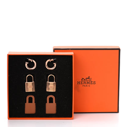 Hermes Swift O'Kelly Earrings Gold 5 of 5