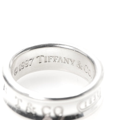 Tiffany Sterling Silver 1837 Band Ring 53 6.5 4 of 4