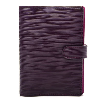 Louis Vuitton Epi Small Ring Agenda Cover Cassis 1 of 8