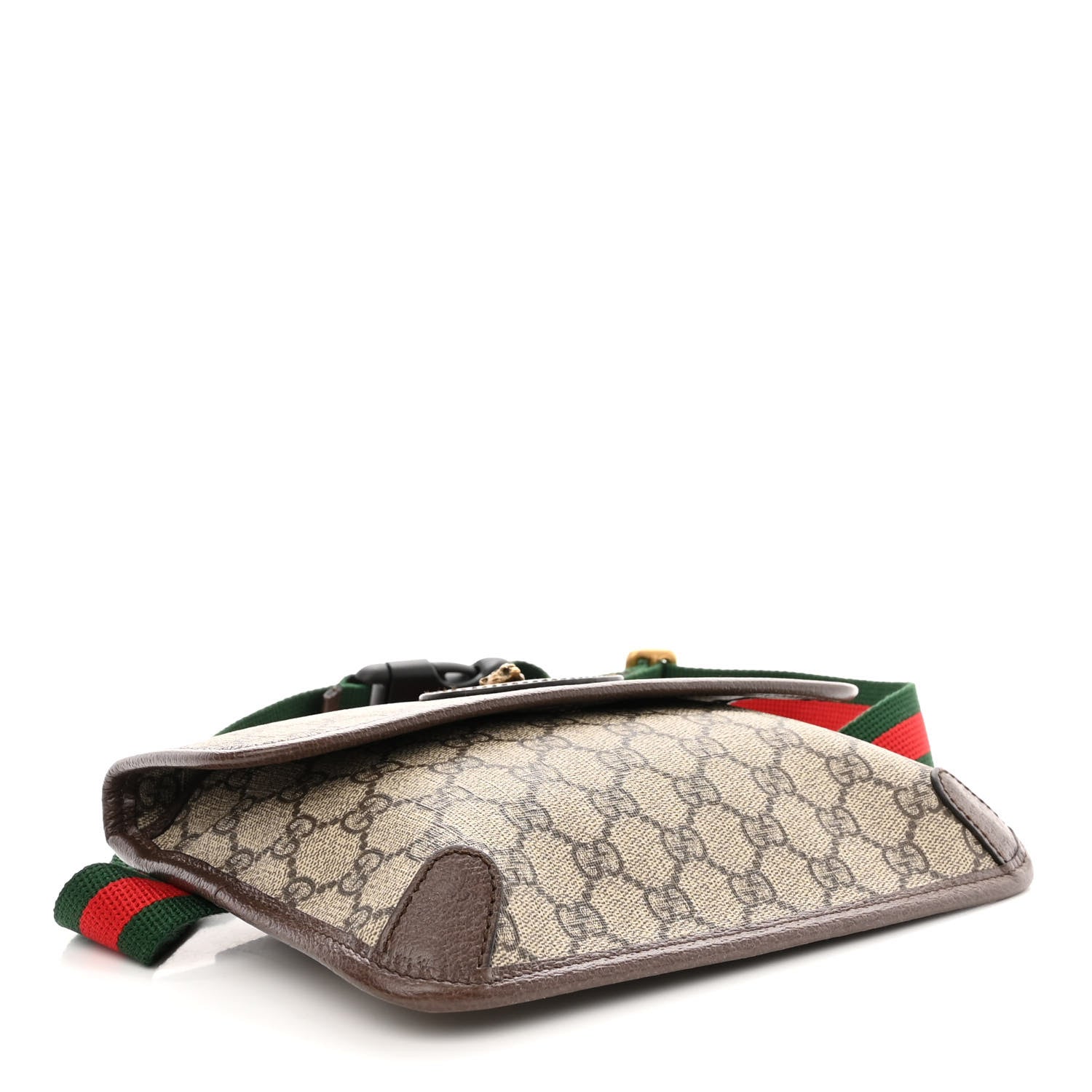 Gucci GG Supreme Monogram Neo Vintage Web Belt Bag Brown 4 of 10