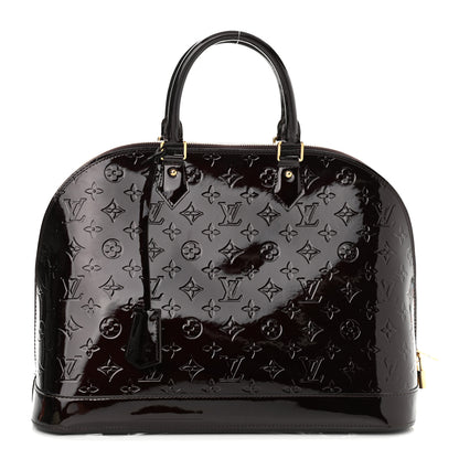 Louis Vuitton Vernis Alma GM Amarante 1 of 10