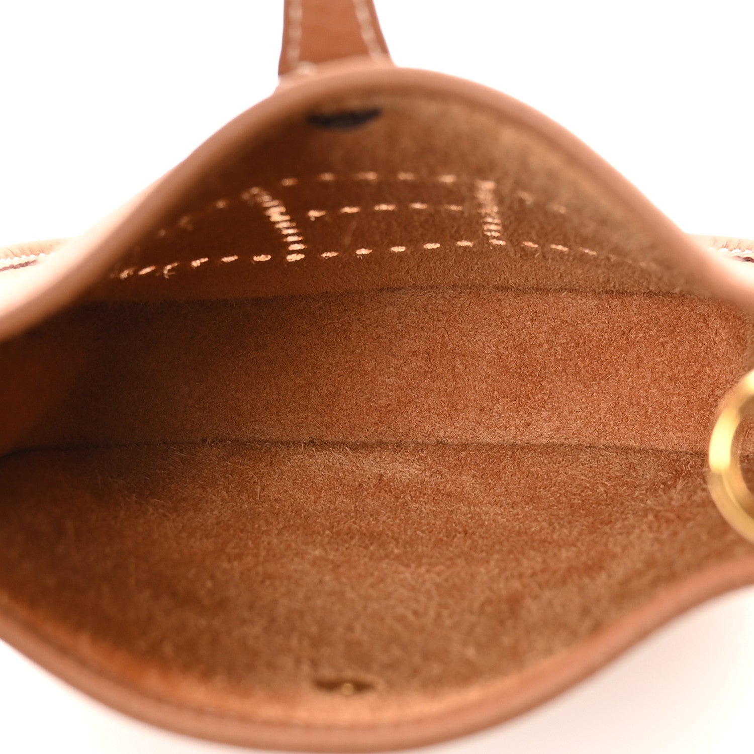 Hermes Taurillon Clemence Evelyne TPM Gold 5 of 11
