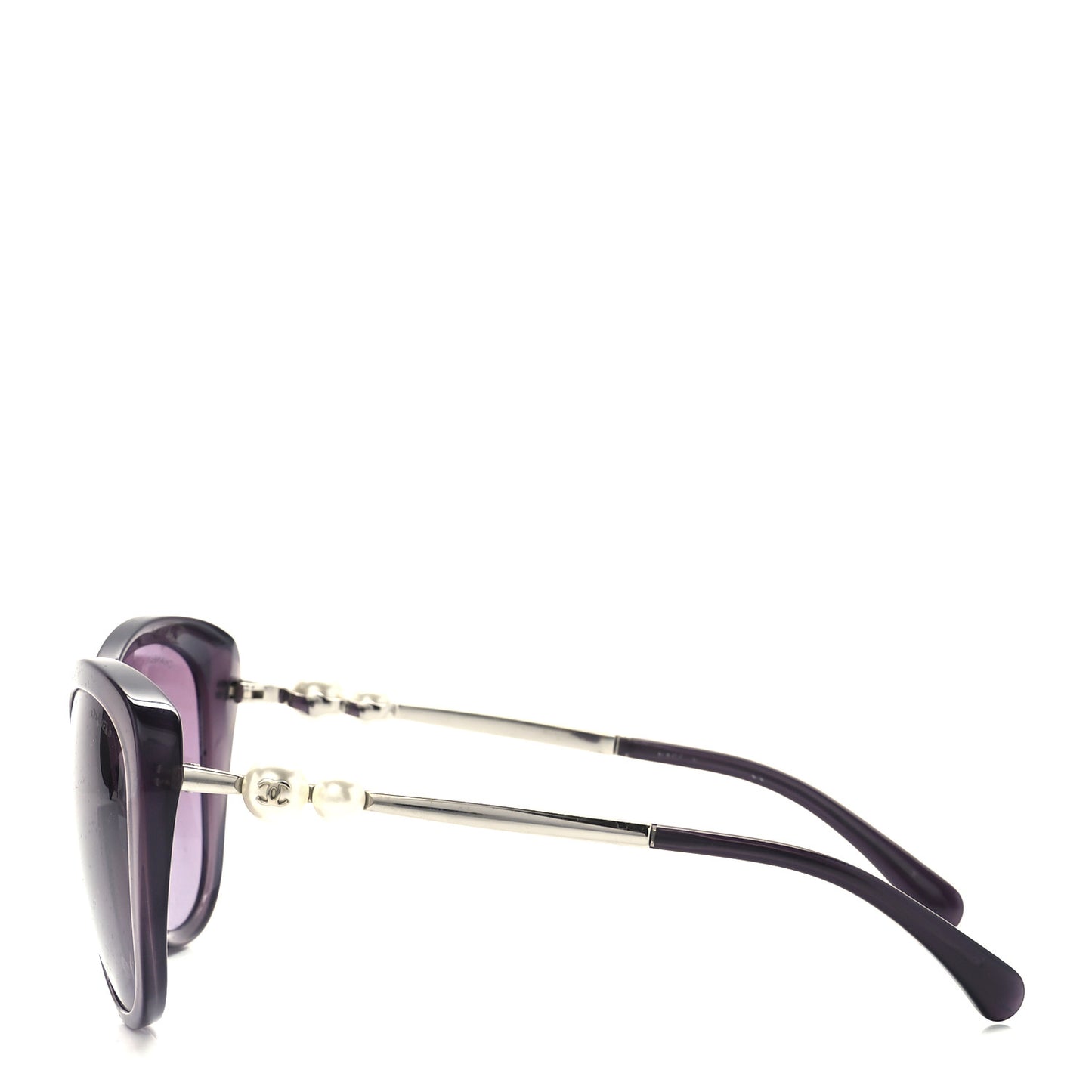Acetate Polarized Butterfly Winter Pearl Sunglasses 5339-H-A Purple