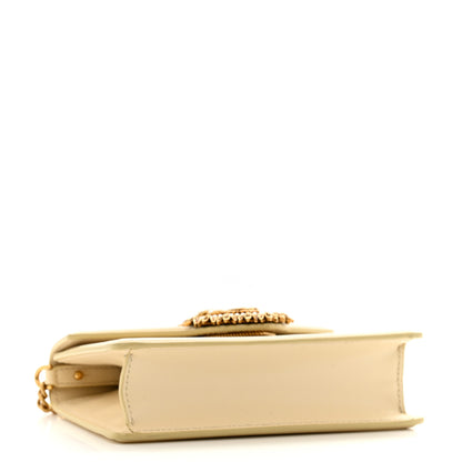 Dolce & Gabbana Smooth Calfskin Small Devotion Envelope Top Handle Bag Light Beige 4 of 11