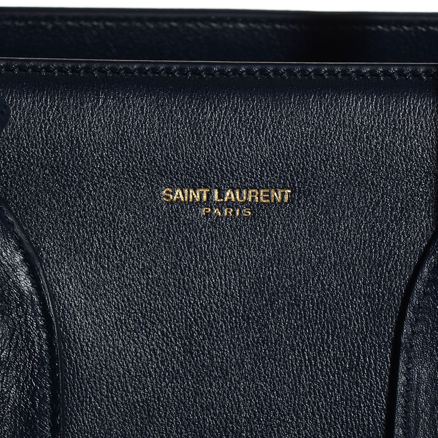 Saint Laurent Calfskin Small Sac De Jour Navy 11 of 11