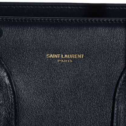 Saint Laurent Calfskin Small Sac De Jour Navy 11 of 11