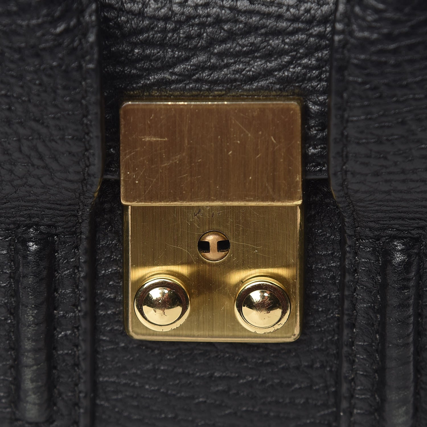3.1 Phillip Lim 3.1 Textured Calfskin Nano Pashli Satchel Black 8 of 14
