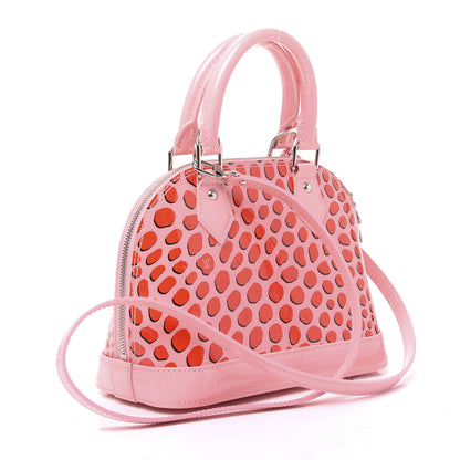 Louis Vuitton Vernis Jungle Dots Alma BB Sugar Pink Poppy 2 of 9