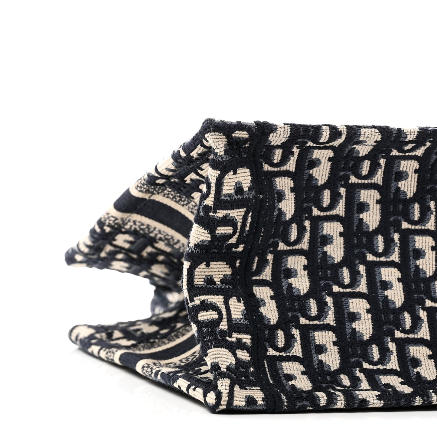 Oblique Small Book Tote Blue Multicolor
