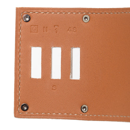 Hermes Epsom Extreme Kelly Bracelet Small White 4 of 6
