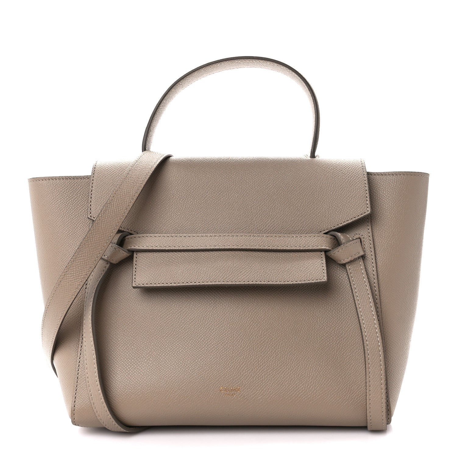 Celine Grained Calfskin Micro Belt Bag Light Taupe 1 of 11