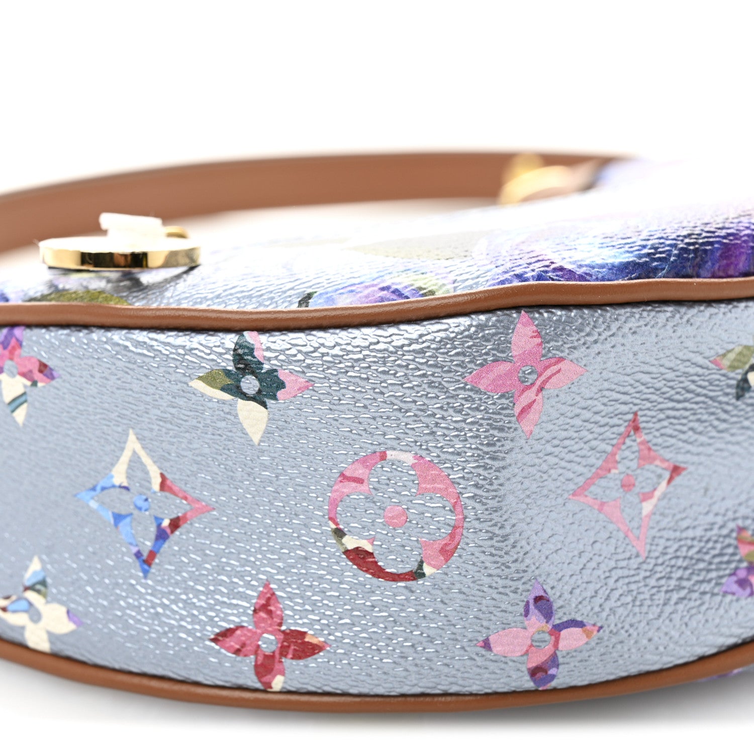 Louis Vuitton Metallic Monogram LV Garden Loop PM Blue 8 of 10