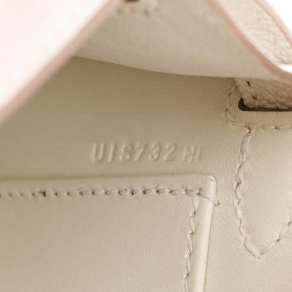 Hermes Chevre Mysore Mini Kelly Sellier 20 Mushroom 7 of 11