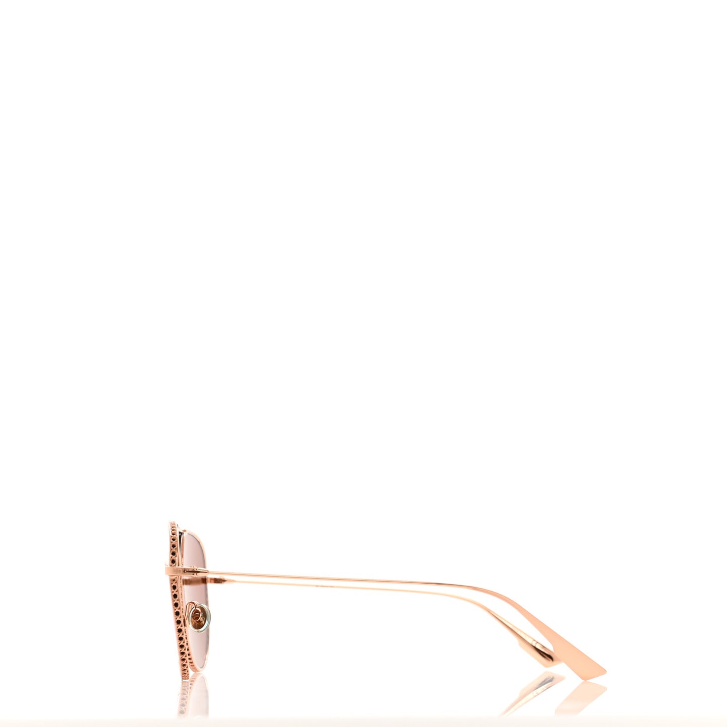Metal Dior By Dior 2 Sunglasses Gold