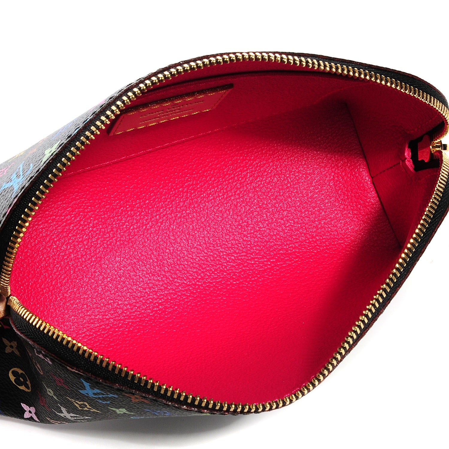 Louis Vuitton Monogram Multicolor Cosmetic Pouch Black Grenade 5 of 8