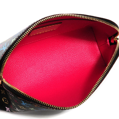 Louis Vuitton Monogram Multicolor Cosmetic Pouch Black Grenade 5 of 8