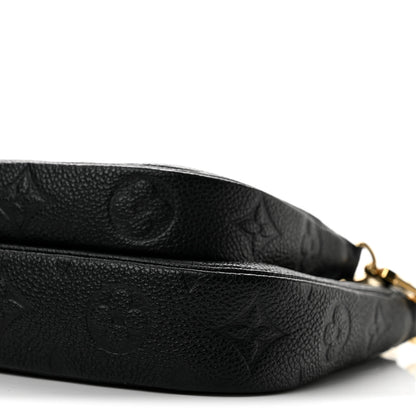 Louis Vuitton Empreinte Monogram Giant Multi Pochette Accessories Black 9 of 12