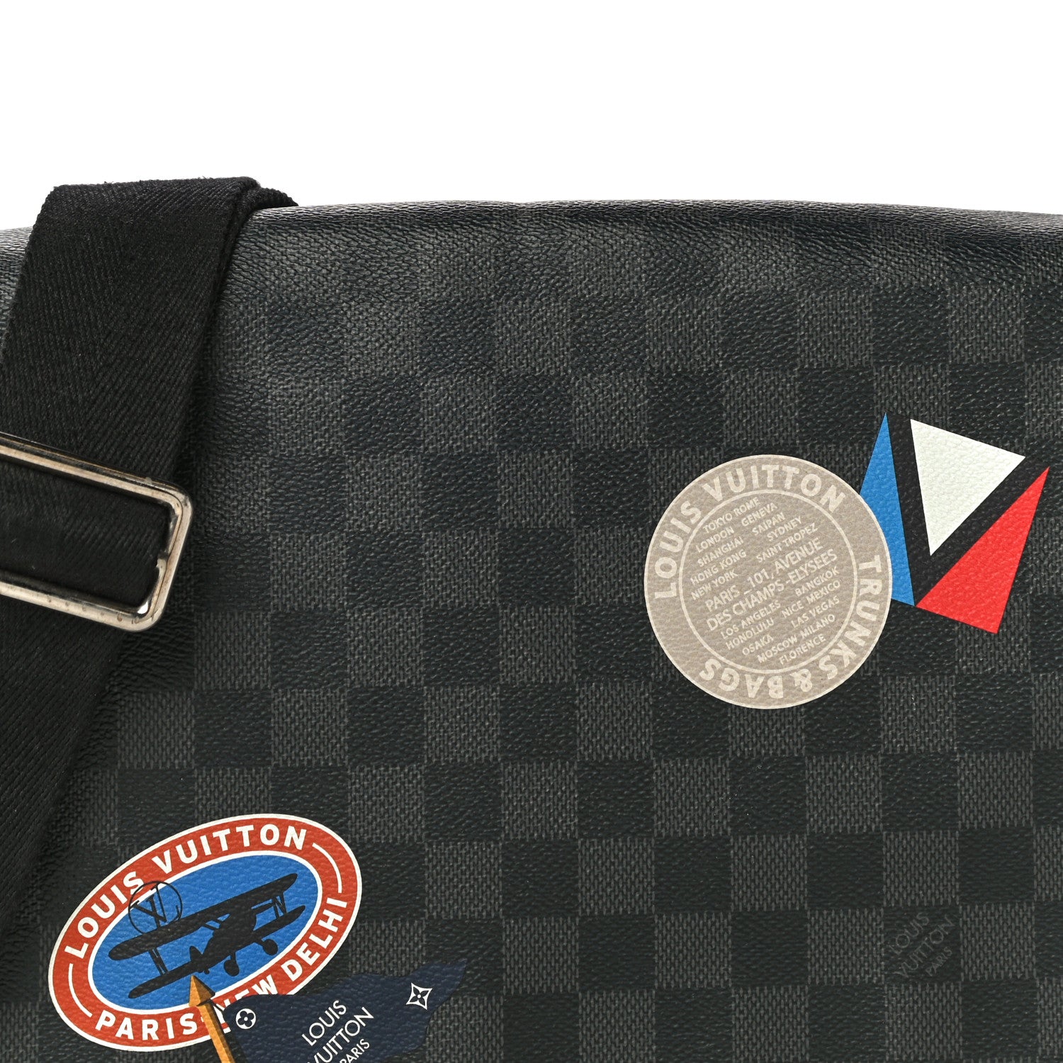 Louis Vuitton Damier Graphite LV League District PM 7 of 15