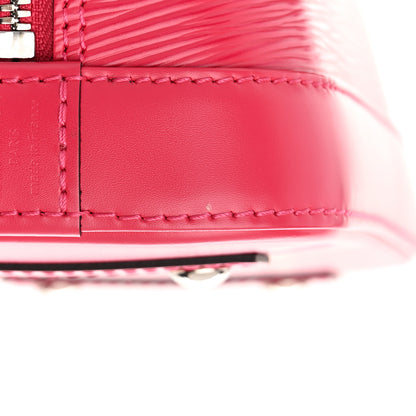Louis Vuitton Epi Jacquard Alma BB Rose Pondicherry 11 of 13