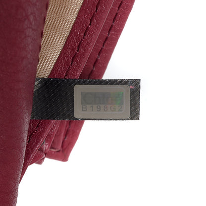 Chloe Calfskin Paddington Wallet Grenat 8 of 9