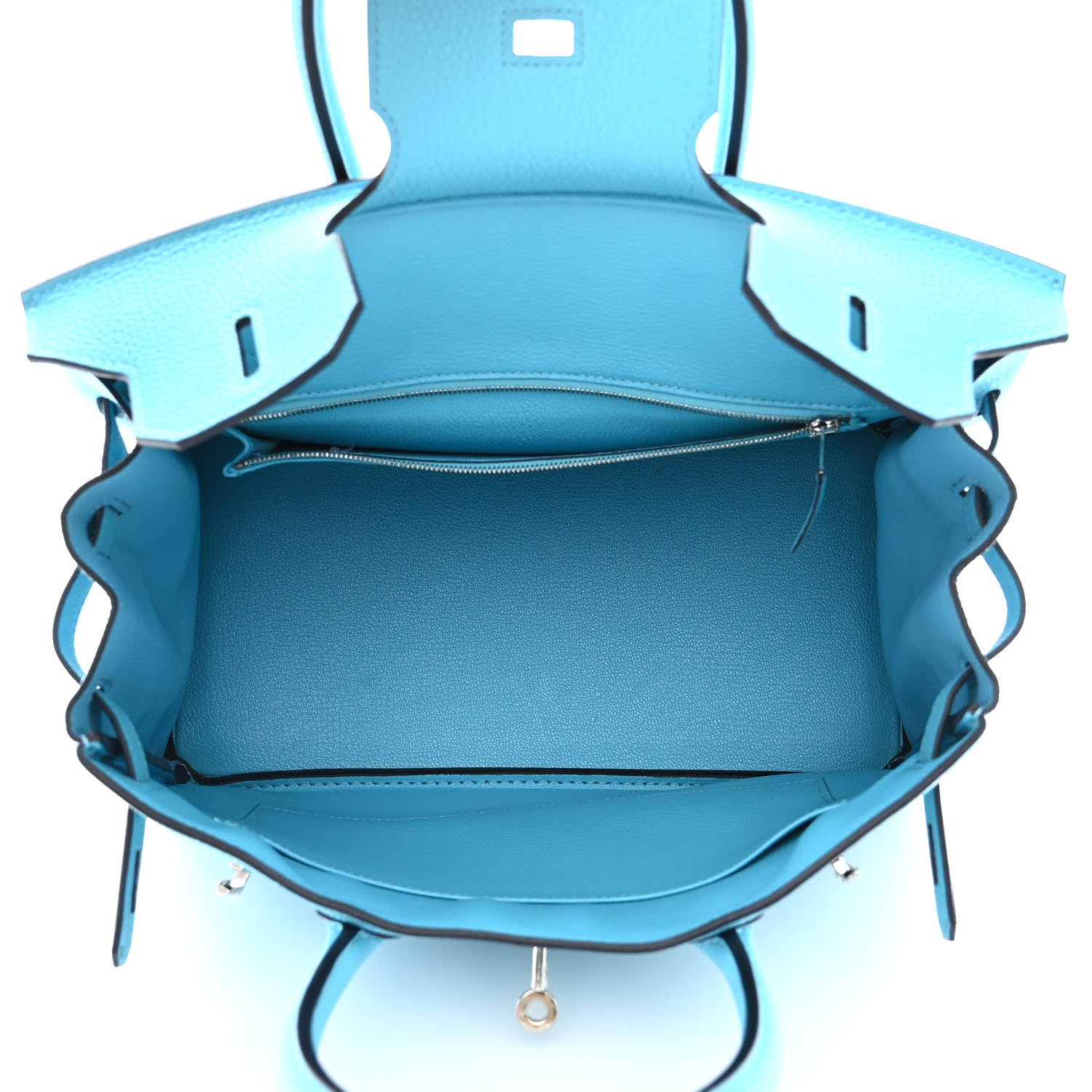 Hermes Togo BIRKIN 30 Blue Du Nord 5 of 11