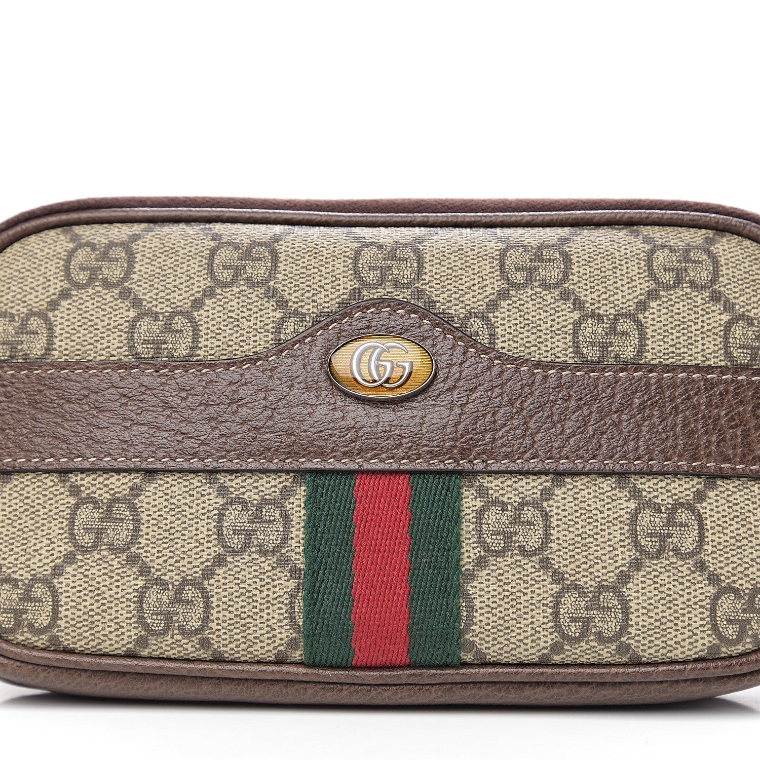 Gucci GG Supreme Monogram Ophidia Belted iPhone Case 85 34 Dark Brown 7 of 10
