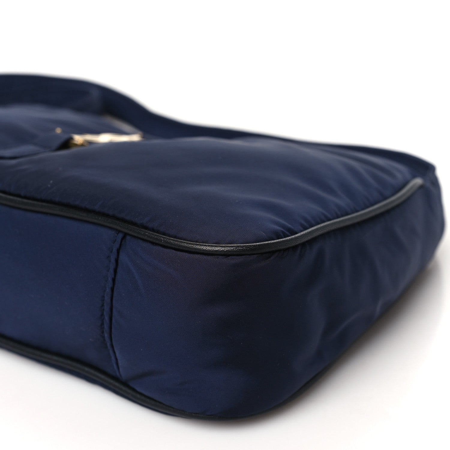 Saint Laurent Econyl Nylon Le 5 A 7 Hobo Navy 10 of 10