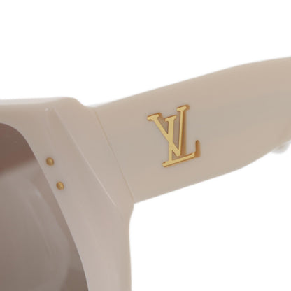Louis Vuitton Acetate Amethyst Bindi Sunglasses Ivory RARE 5 of 10