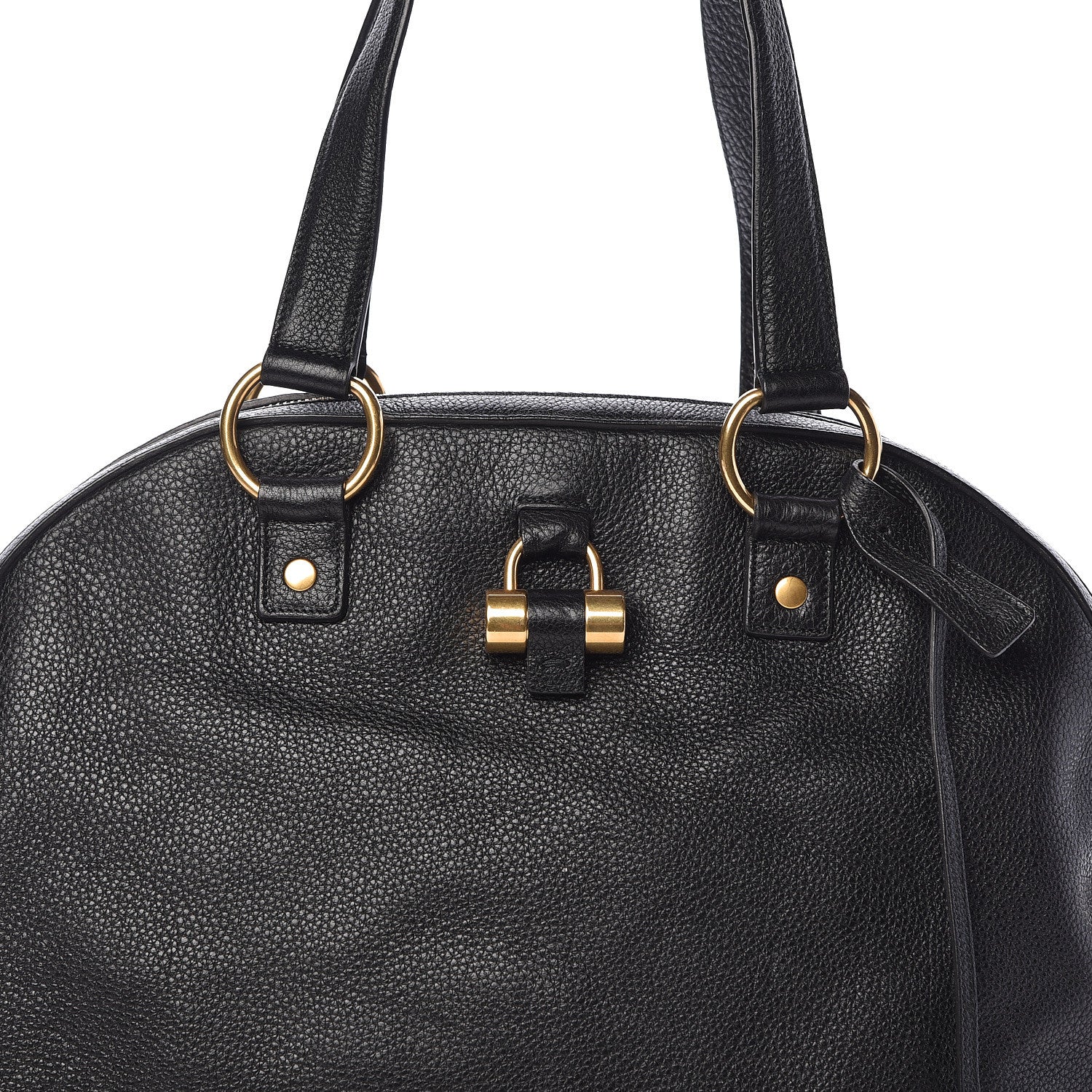 Saint Laurent Calfskin Medium Muse Black 8 of 10