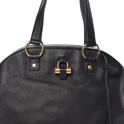 Saint Laurent Calfskin Medium Muse Black 8 of 10