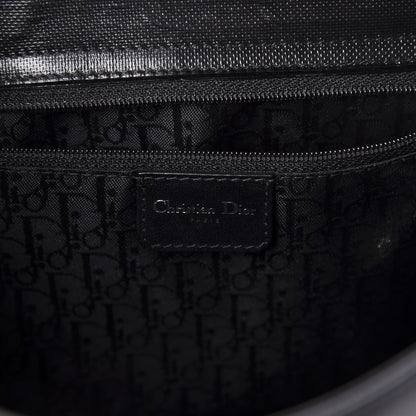 Christian Dior Coated Canvas Crystal Hardcore Shoulder Bag Black 6 of 9