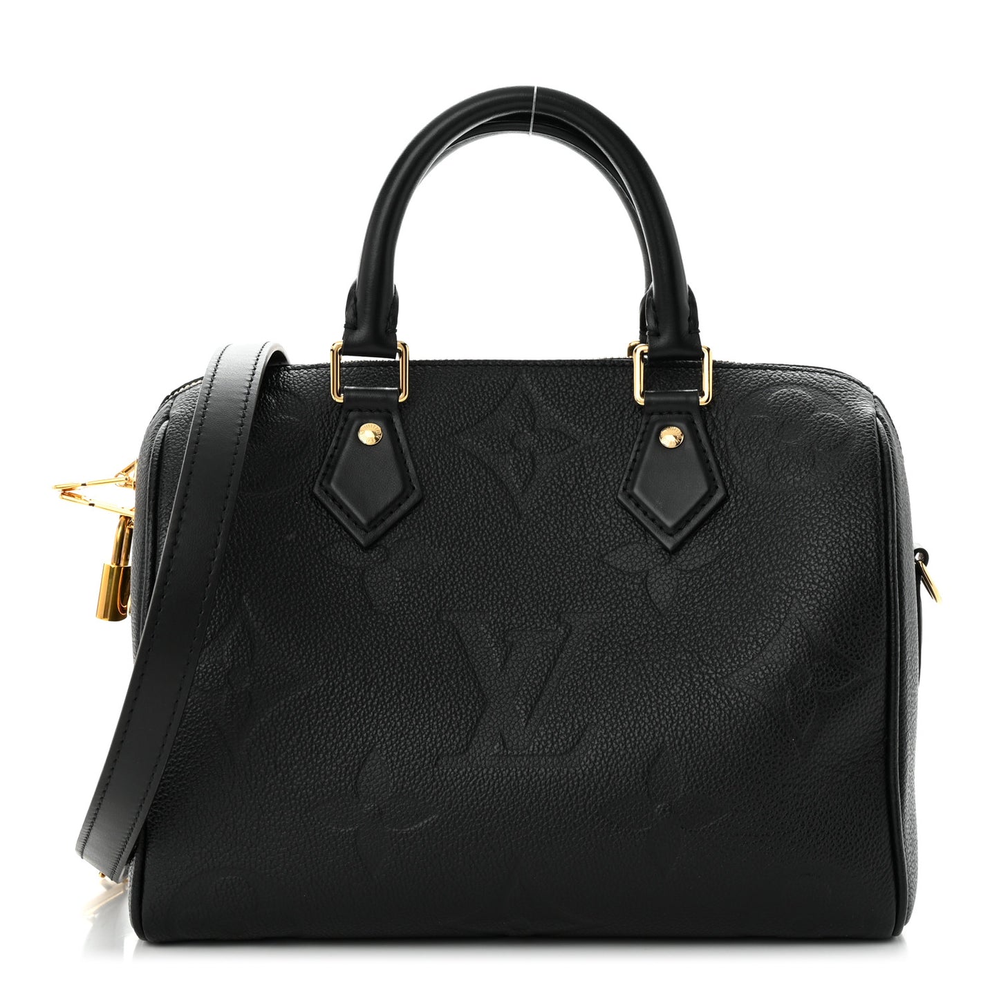Empreinte Monogram Giant Speedy Bandouliere 25 Black