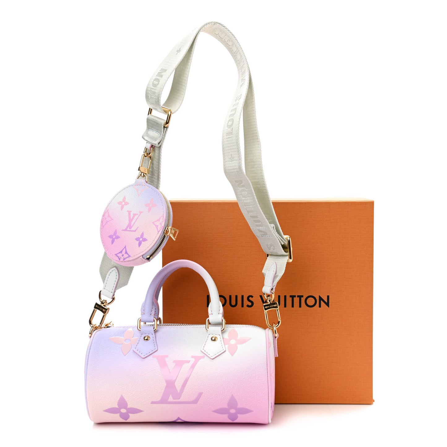Monogram Giant Spring In The City Papillon BB Sunrise Pastel