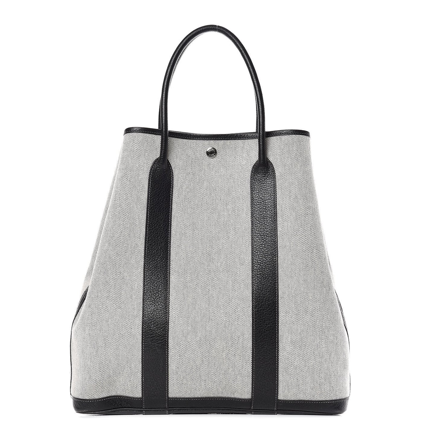 Buffle Skipper Toile Garden Party Vertical Tote Black