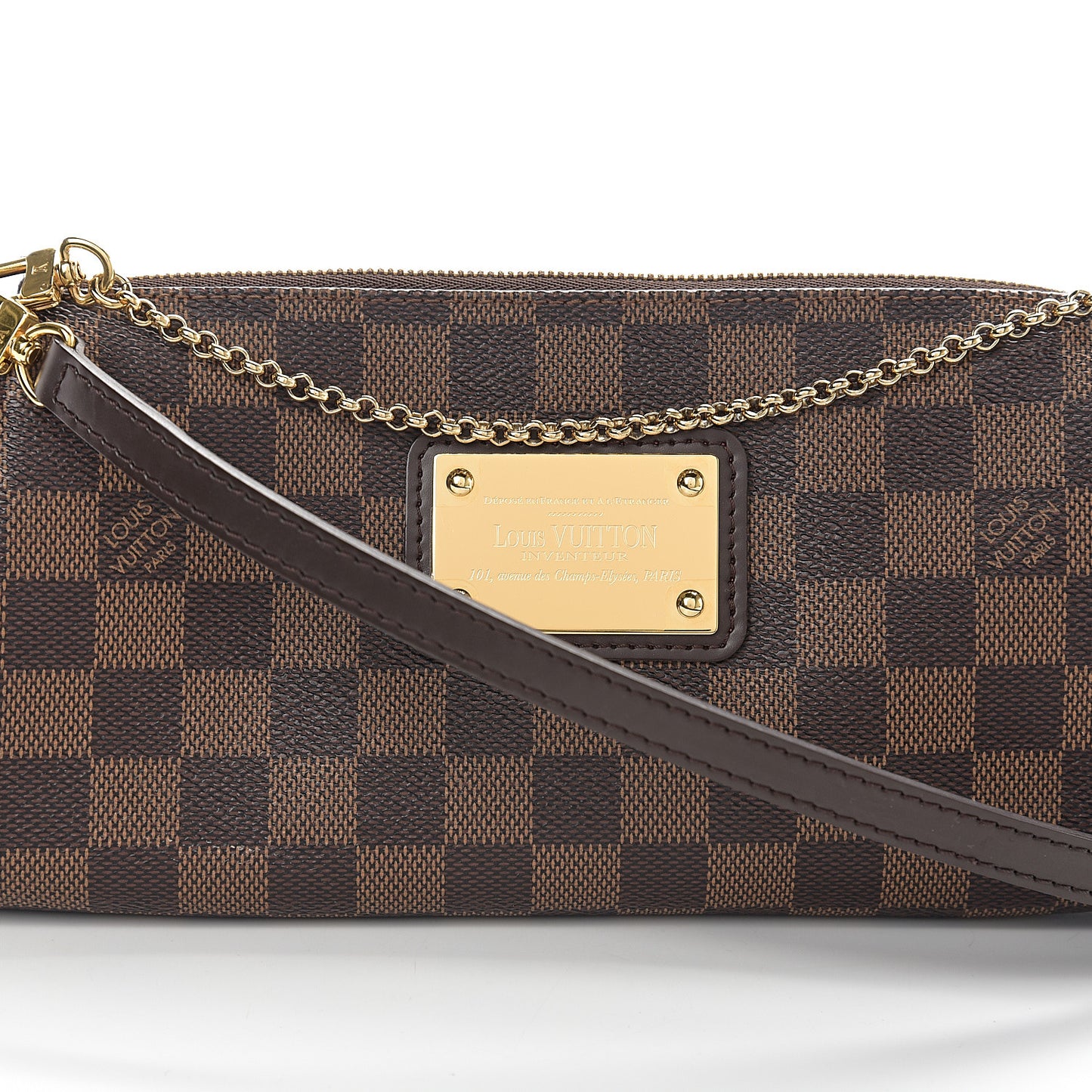 Damier Ebene Eva Clutch