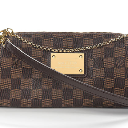 Louis Vuitton Damier Ebene Eva Clutch 9 of 9