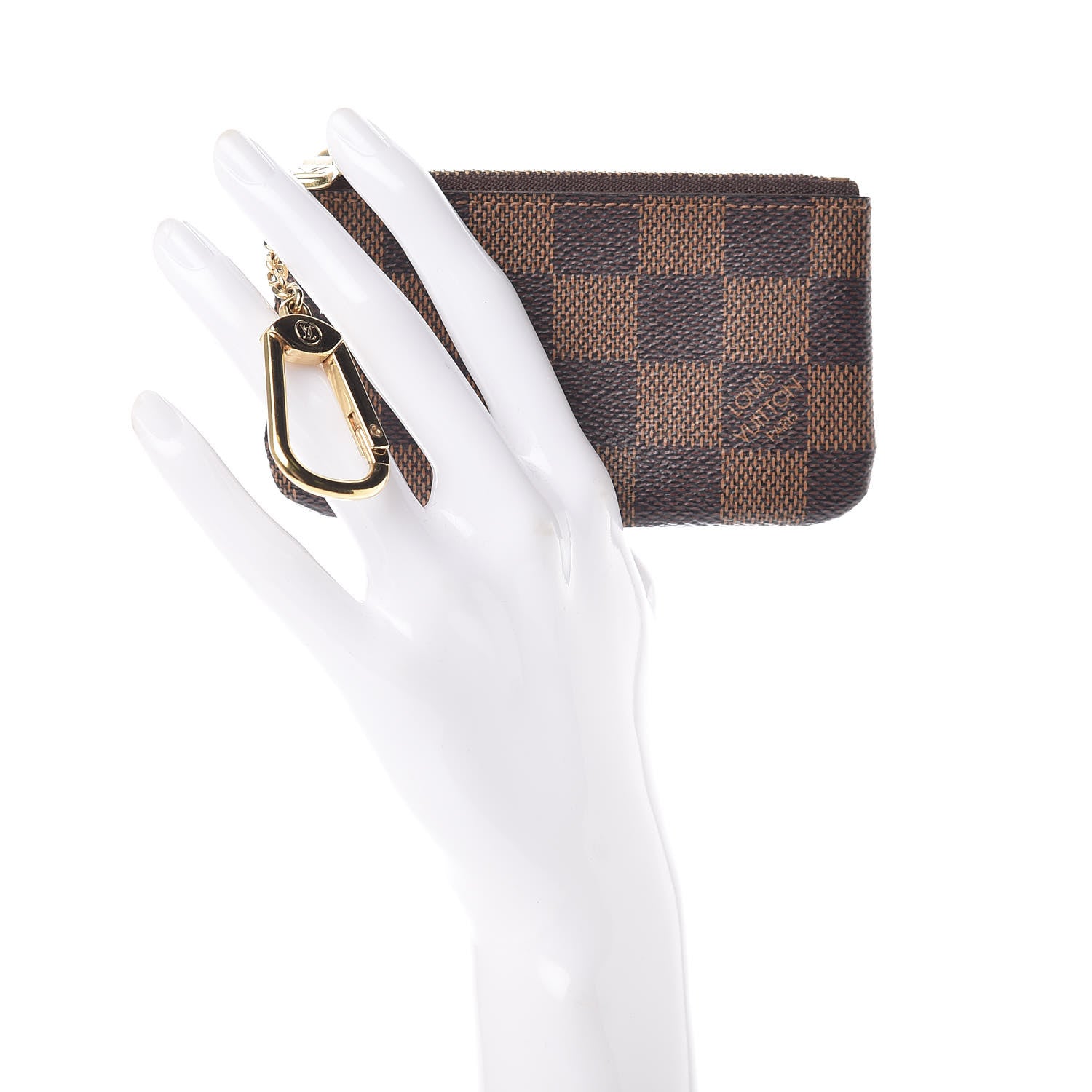 Louis Vuitton Damier Ebene Key Pouch 2 of 7