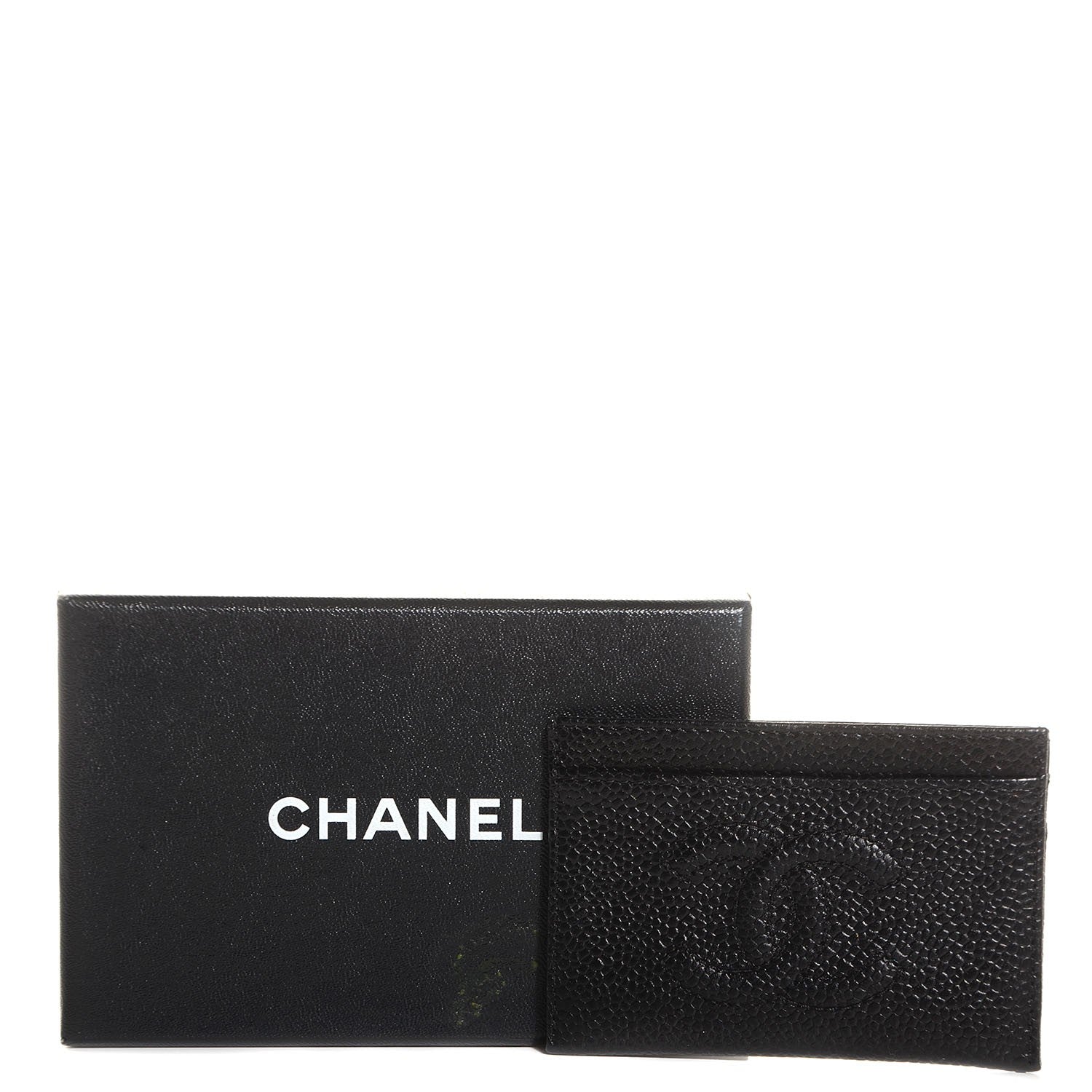 Chanel Caviar Timeless CC Card Holder Black 9 of 9