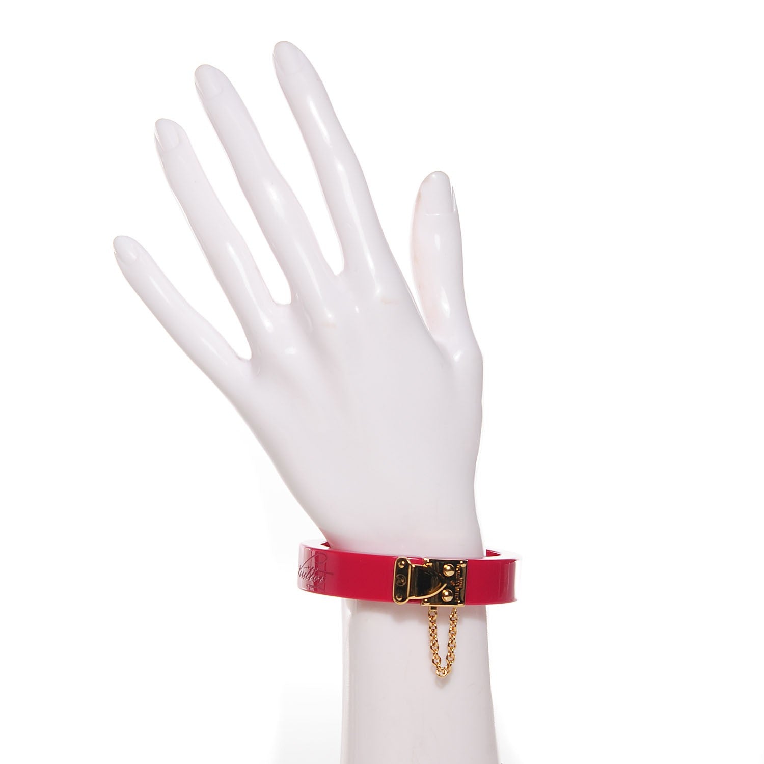 Louis Vuitton Lock Me Bracelet Rose Indien 2 of 5