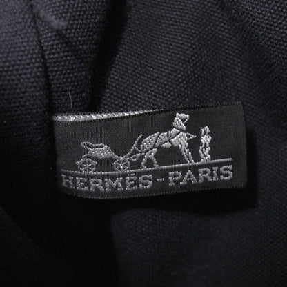 Hermes Toile Fourre Tout MM Navy 8 of 9