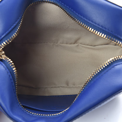 Mulberry Calfskin Nappa Blossom Pochette With Strap Neon Blue 5 of 9
