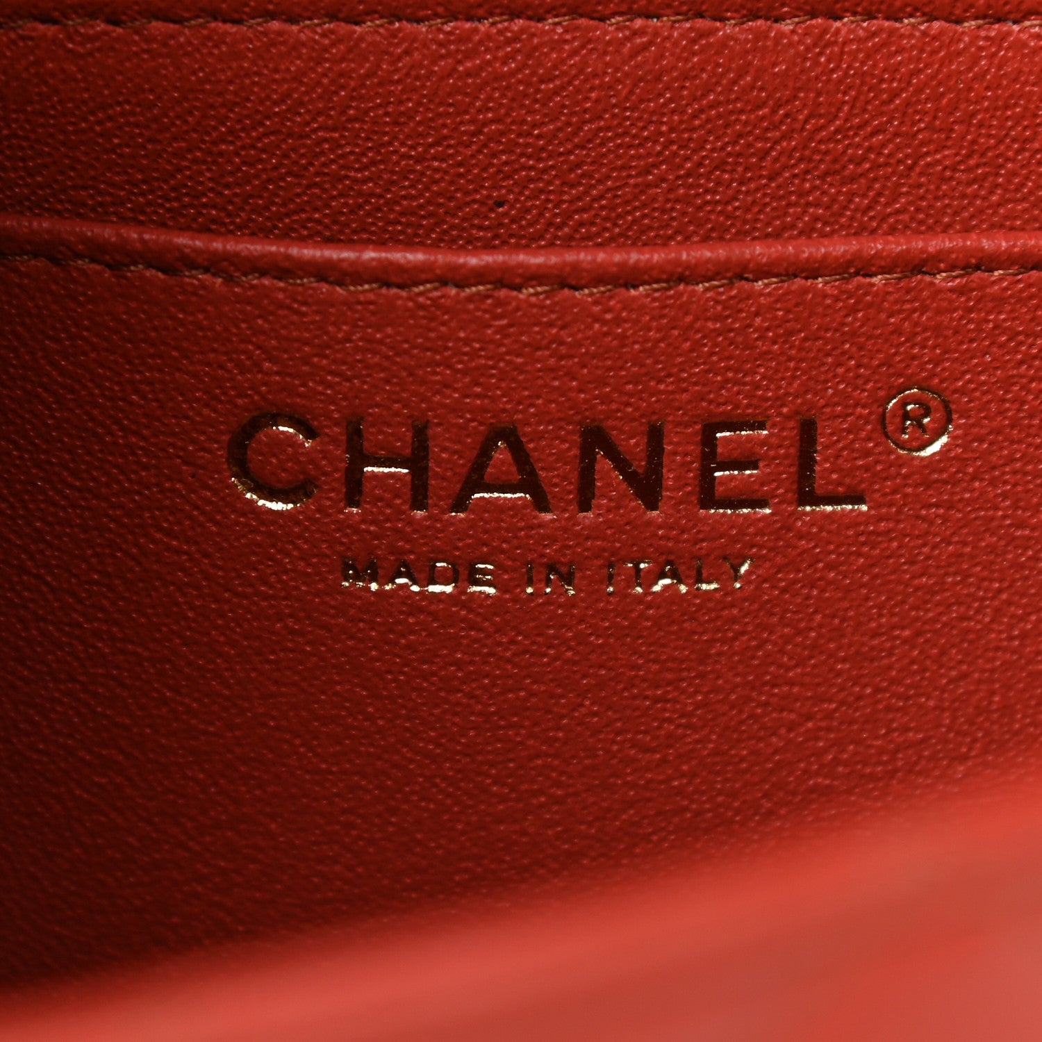 Chanel Lambskin Quilted Mini Rectangular Flap Brown 5 of 8