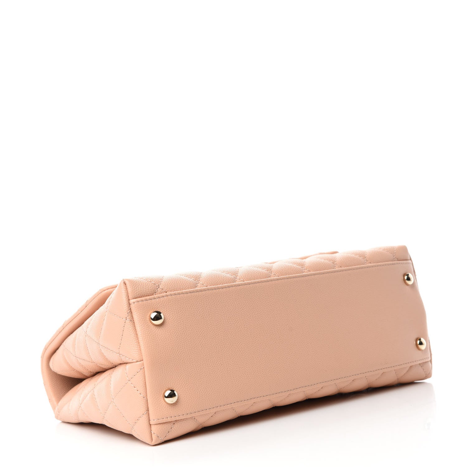 Chanel Caviar Quilted Small Coco Handle Flap Light Pink 4 of 11