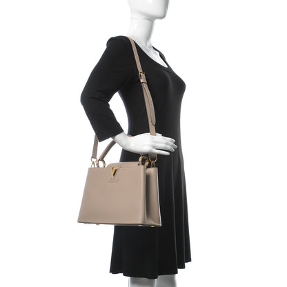 Louis Vuitton Taurillon Capucines PM Galet 2 of 9