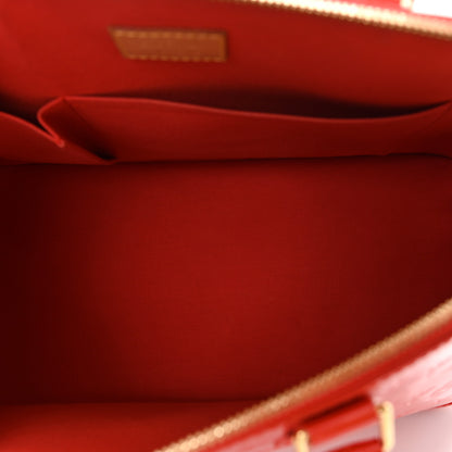 Louis Vuitton Vernis Alma GM Orange Sunset 5 of 10