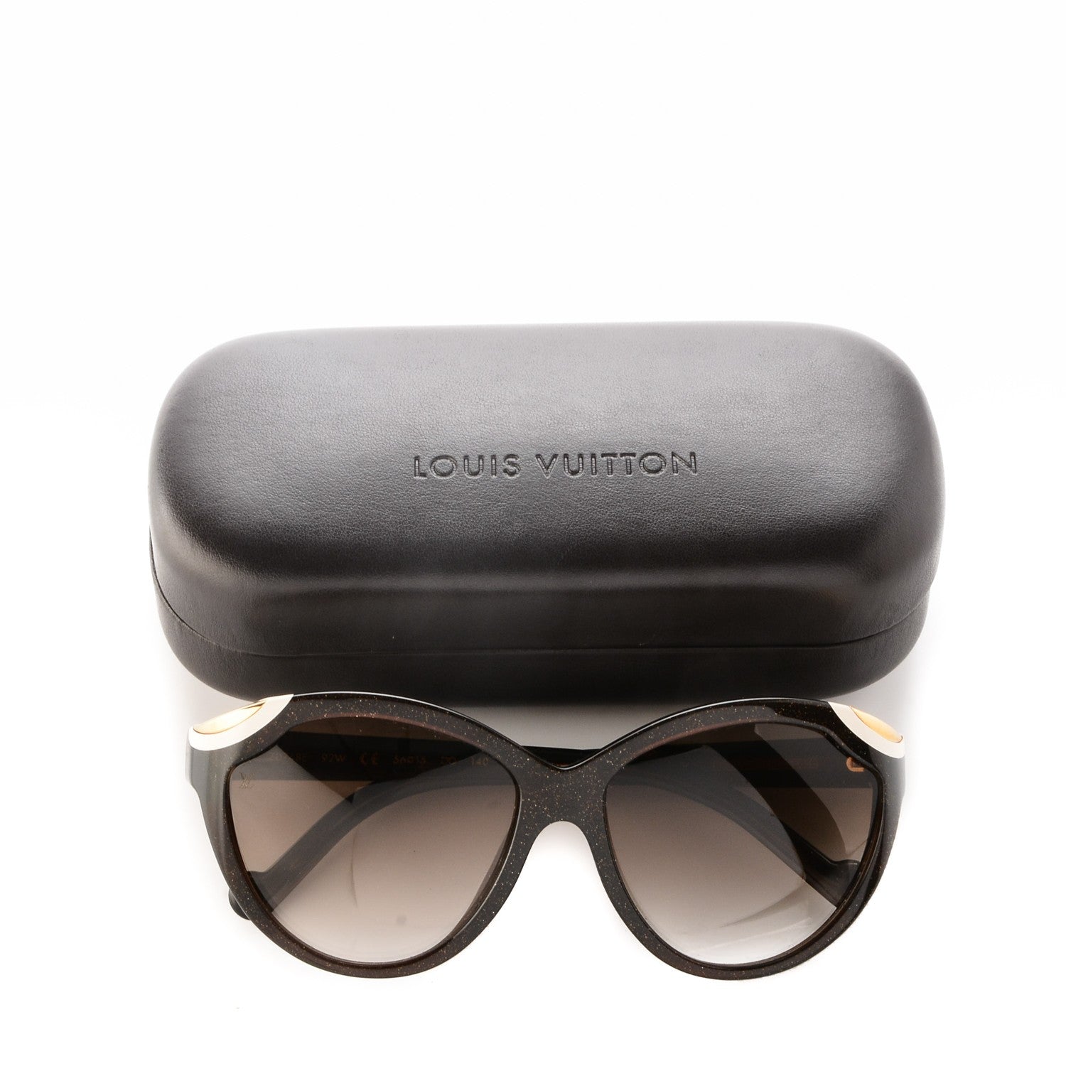 Louis Vuitton Ivy Cat Sunglasses Z0748E Brown 2 of 8