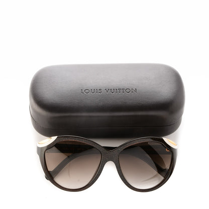 Louis Vuitton Ivy Cat Sunglasses Z0748E Brown 2 of 8