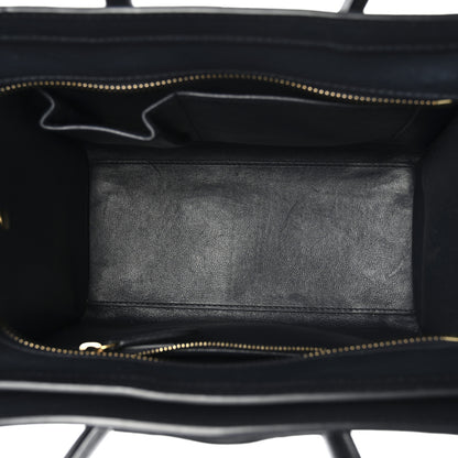 Celine Smooth Calfskin Micro Luggage Navy Blue 5 of 17